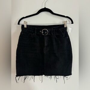 ALLSAINTS Denim Belted Skirt - Like New